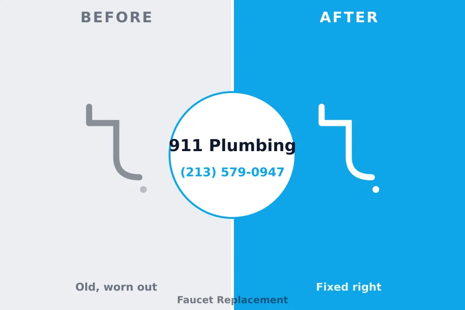 Before and after: plumbing company Waite Park, MN